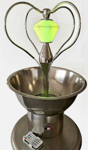 Fontaine à cocktail LED - Volumetal, chaudronnerie industrielle et  tuyauterie à Cholet (49)