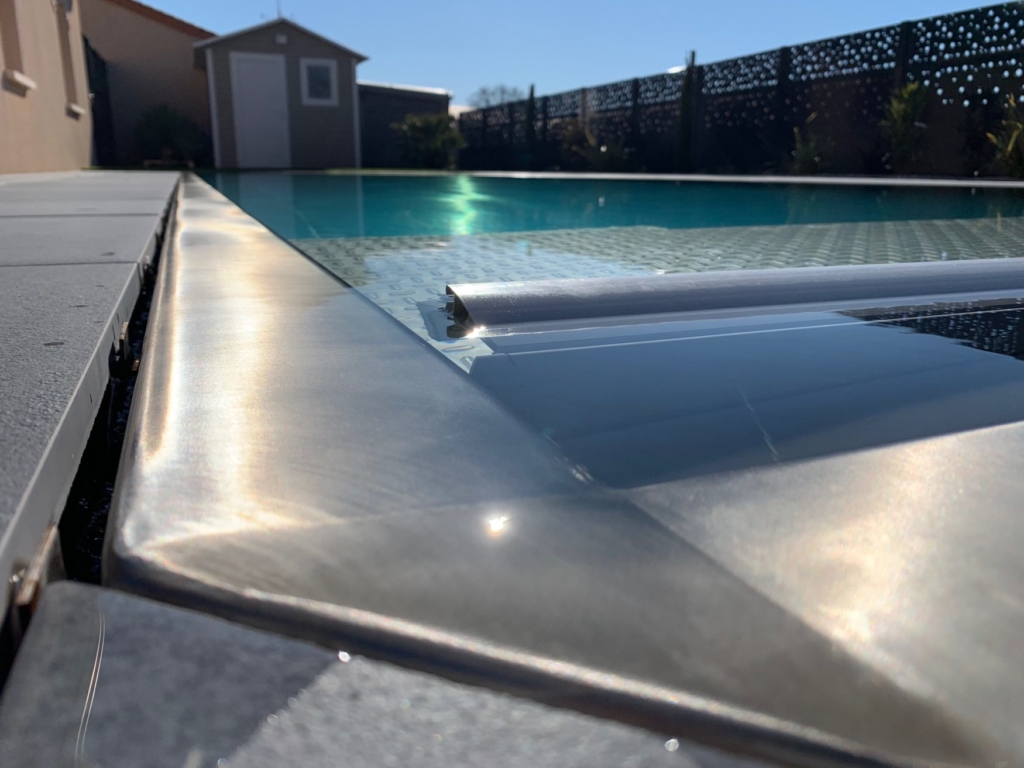 piscine en acier inox