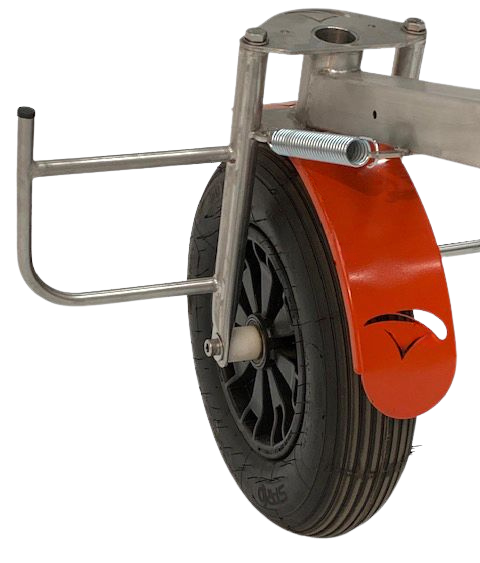 paramoteur_calepieds Chariot de Paramoteur en inox